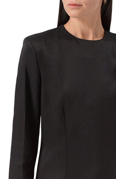 Платье из вискозы TOTEME, арт. 253-WRD0240-FB0382, фото 5