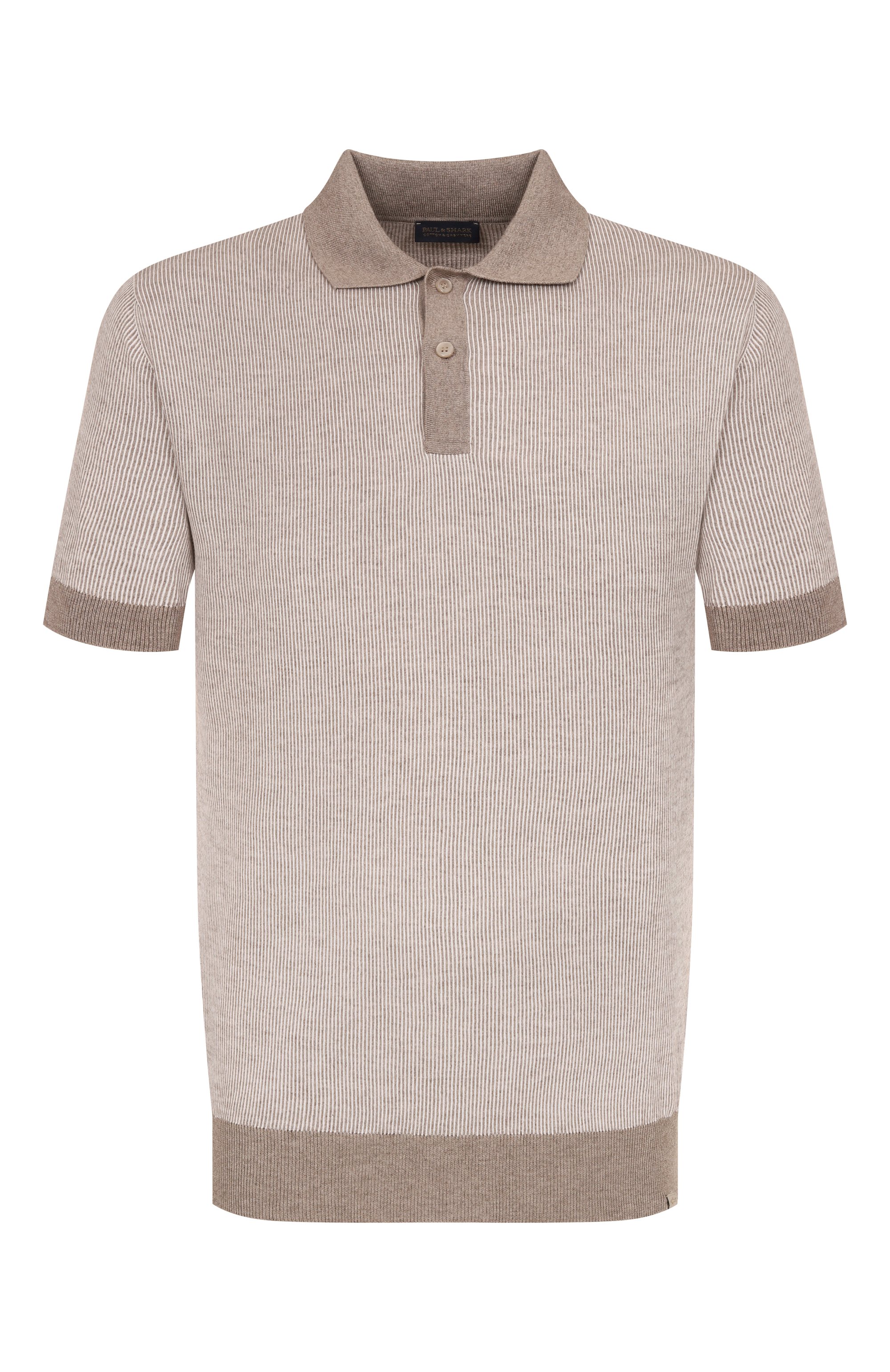 Поло из хлопка и кашемира PAUL&SHARK, арт. 25411604, фото 1