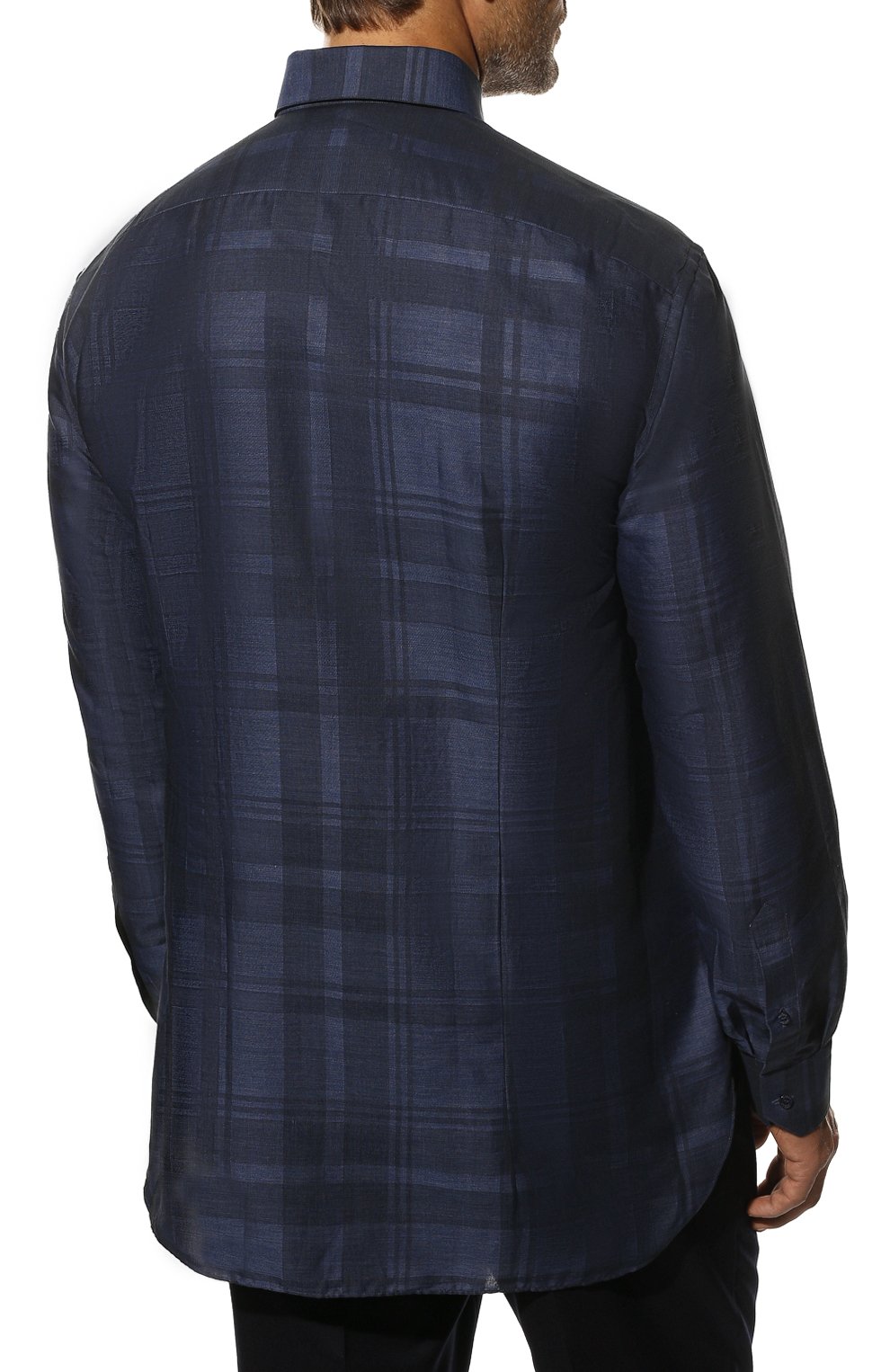 Рубашка изо льна и хлопка ZILLI, арт. MFX-21094-599/ZS110, фото 4