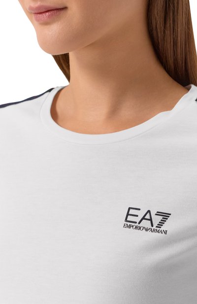 Хлопковая футболка EA7, арт. 7W001220/AF12503, фото 5