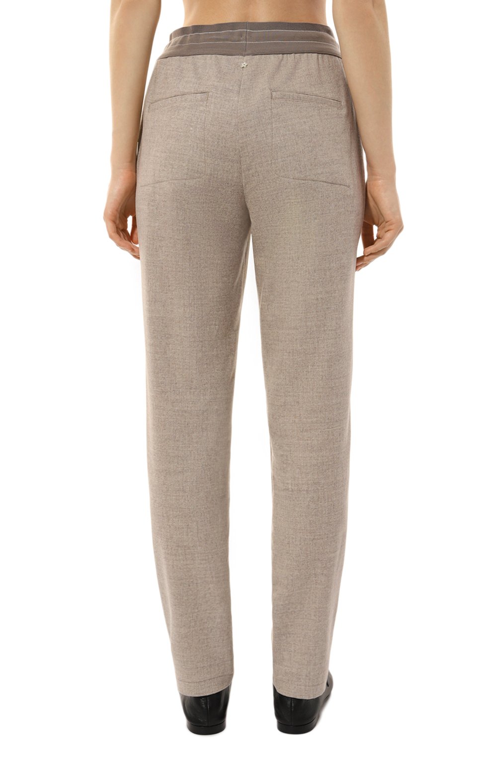 Шерстяные брюки LORENA ANTONIAZZI, арт. PA80AA/4010, фото 4