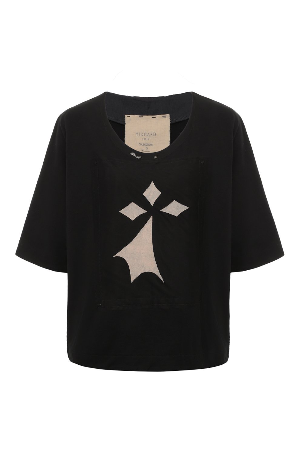 Хлопковая футболка MIDGARD PARIS, арт. B4101, фото 1
