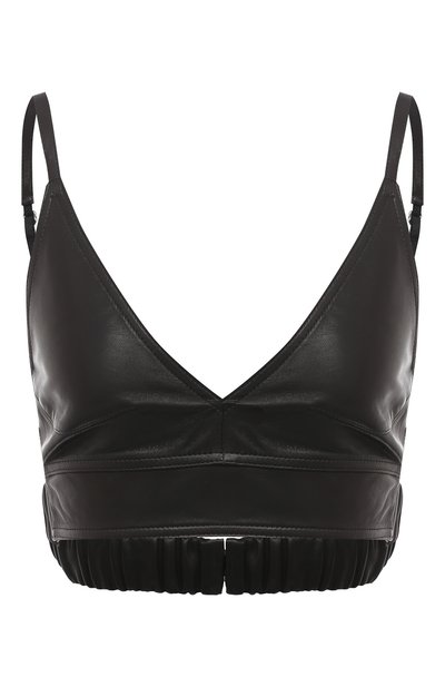 Кожаный топ HELMUT LANG, арт. K04HW501, фото 1