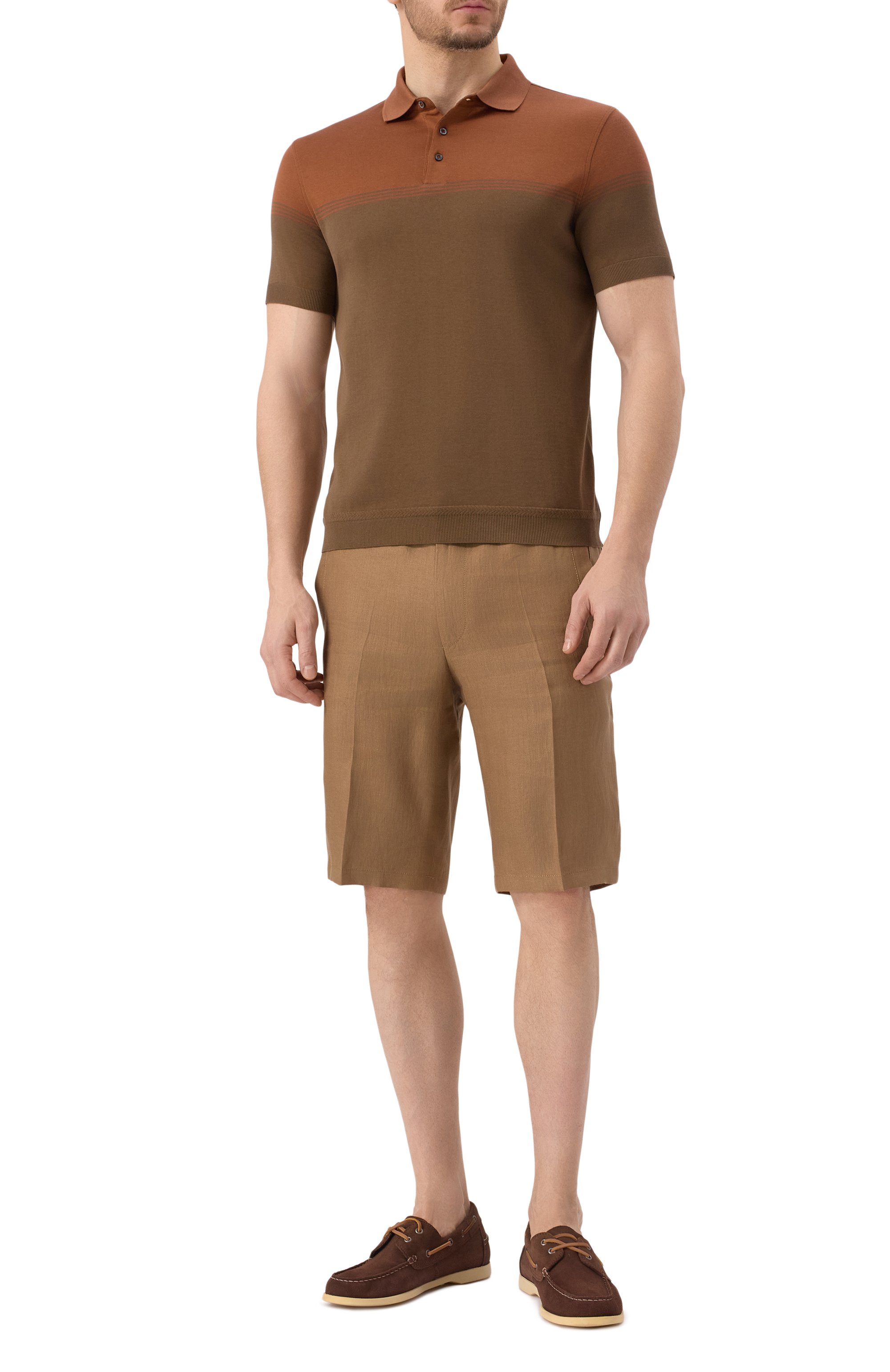 Хлопковое поло CORNELIANI, арт. 25G526-2525002, фото 2