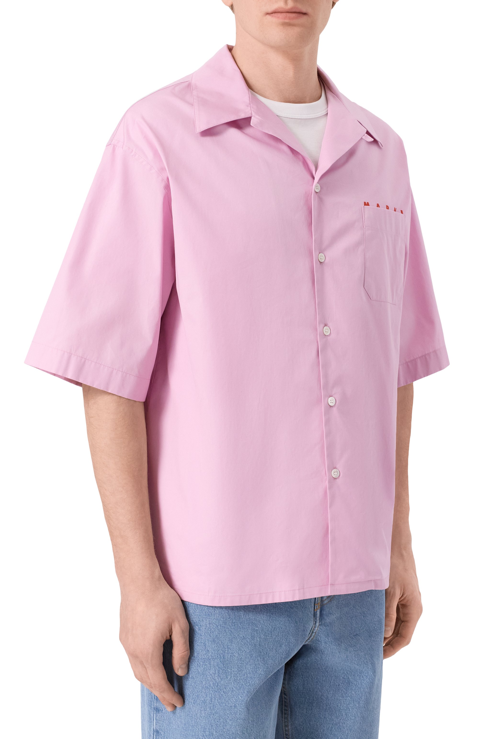 Хлопковая рубашка MARNI, арт. CUMU0213PP/USCT88, фото 3