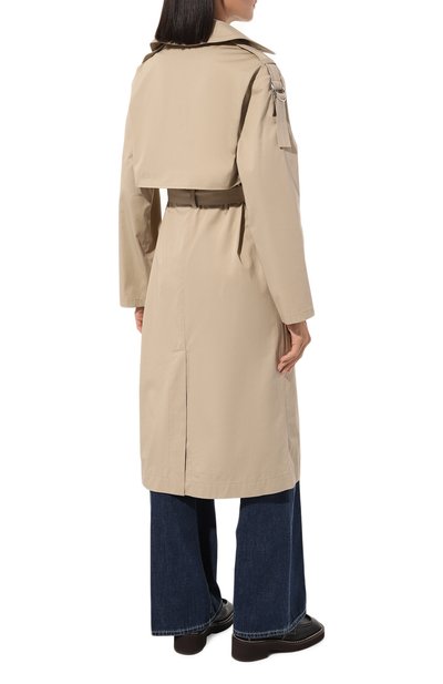 Хлопковый тренч YVES SALOMON, арт. 21EYM00813GAC0, фото 4