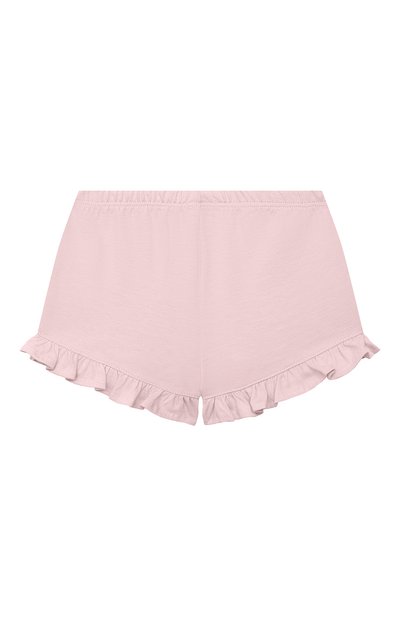 Комплект из футболки и шорт IL GUFO розового цвета по цене 8995 руб., арт. P21DP358M0014/24M, фото 5 Комплект из футболки и шорт IL GUFO, арт. P21DP358M0014/24M, фото 5