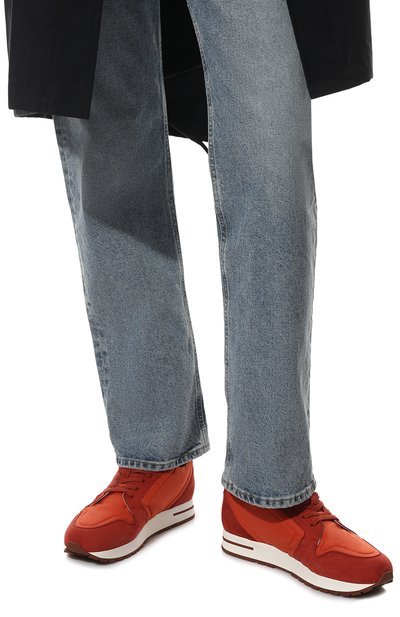 Комбинированные кроссовки my wind LORO PIANA, арт. FAL0090, фото 3