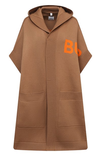 Женская пончо из кашемира и хлопка BURBERRY, арт. 8039029