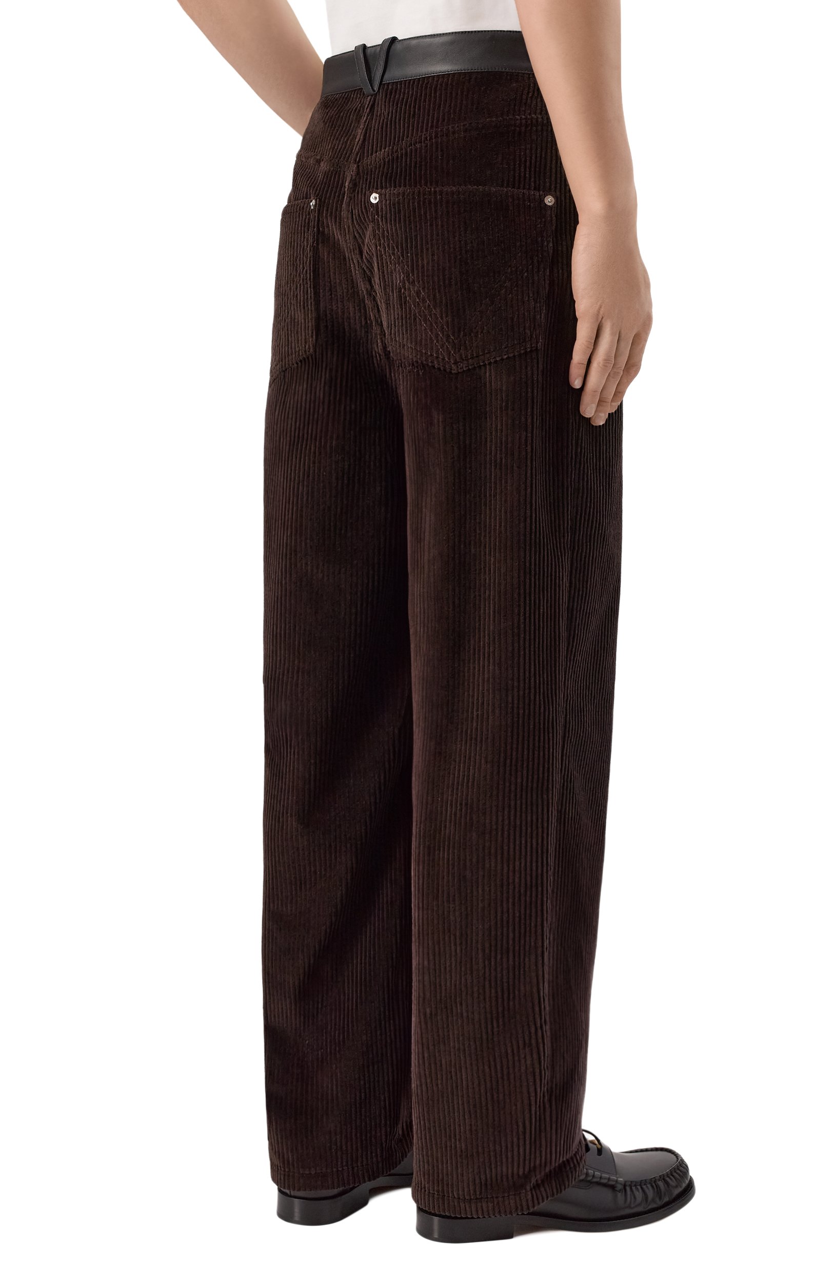 Вельветовые брюки BOTTEGA VENETA, арт. 876039/V6040, фото 4