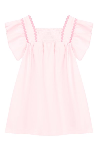 Хлопковое платье BILLIEBLUSH светло-розового цвета по цене 10350 руб., арт. U21813, фото 2 Хлопковое платье BILLIEBLUSH, арт. U21813, фото 2