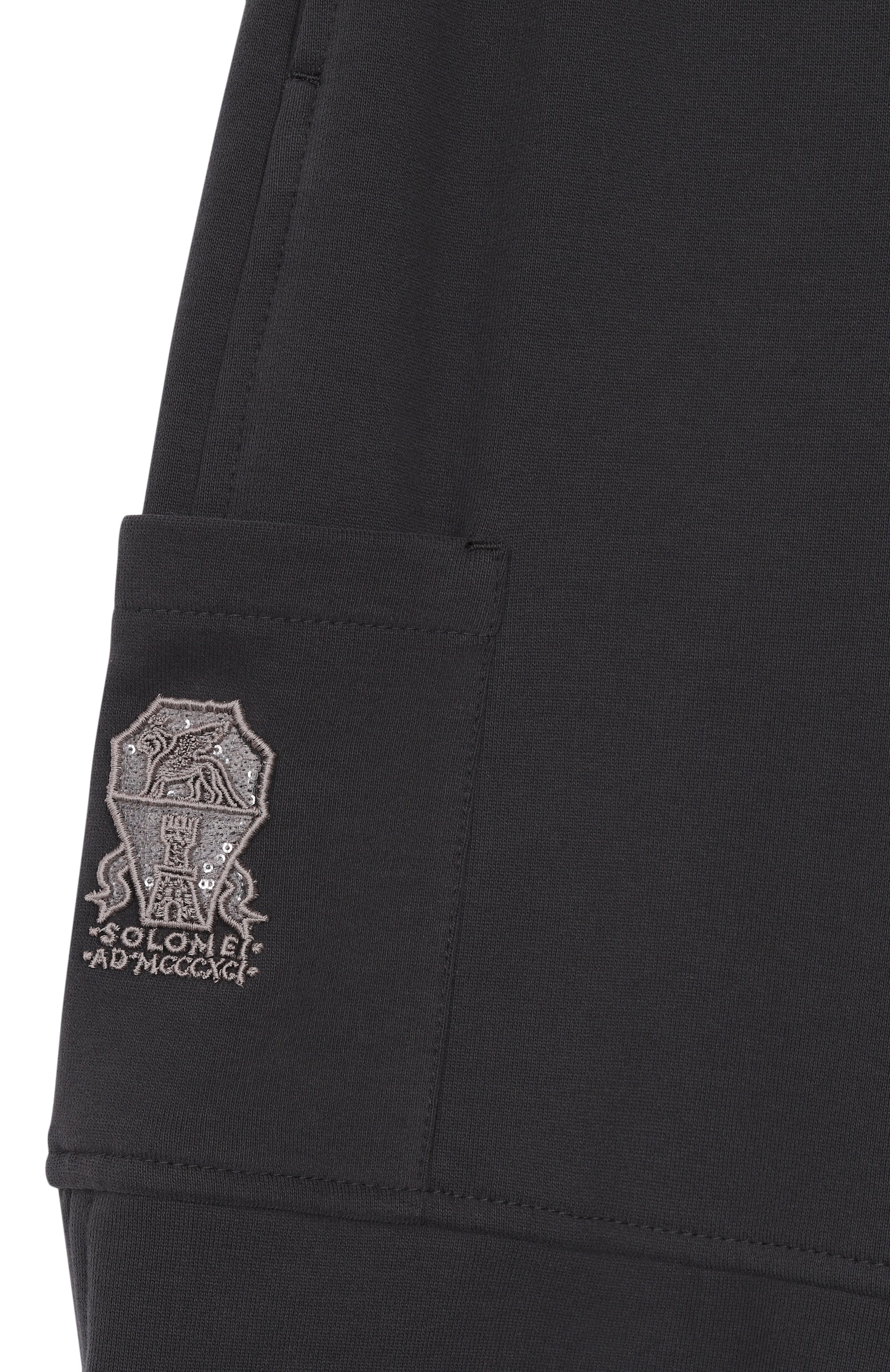 Хлопковые джоггеры BRUNELLO CUCINELLI, арт. BN05NE473B, фото 3