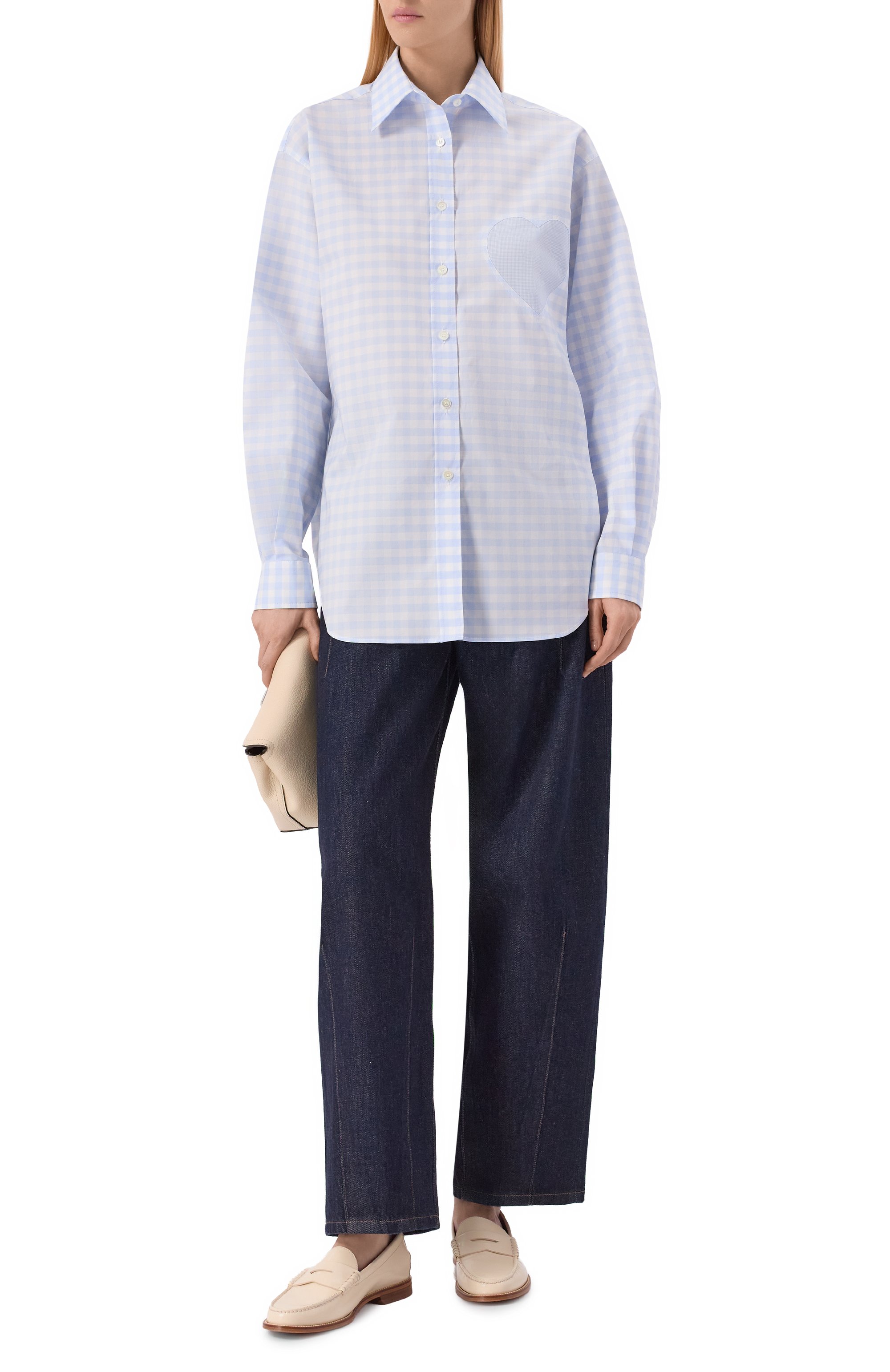 Хлопковая рубашка MOSCHINO, арт. A0205/0536, фото 2