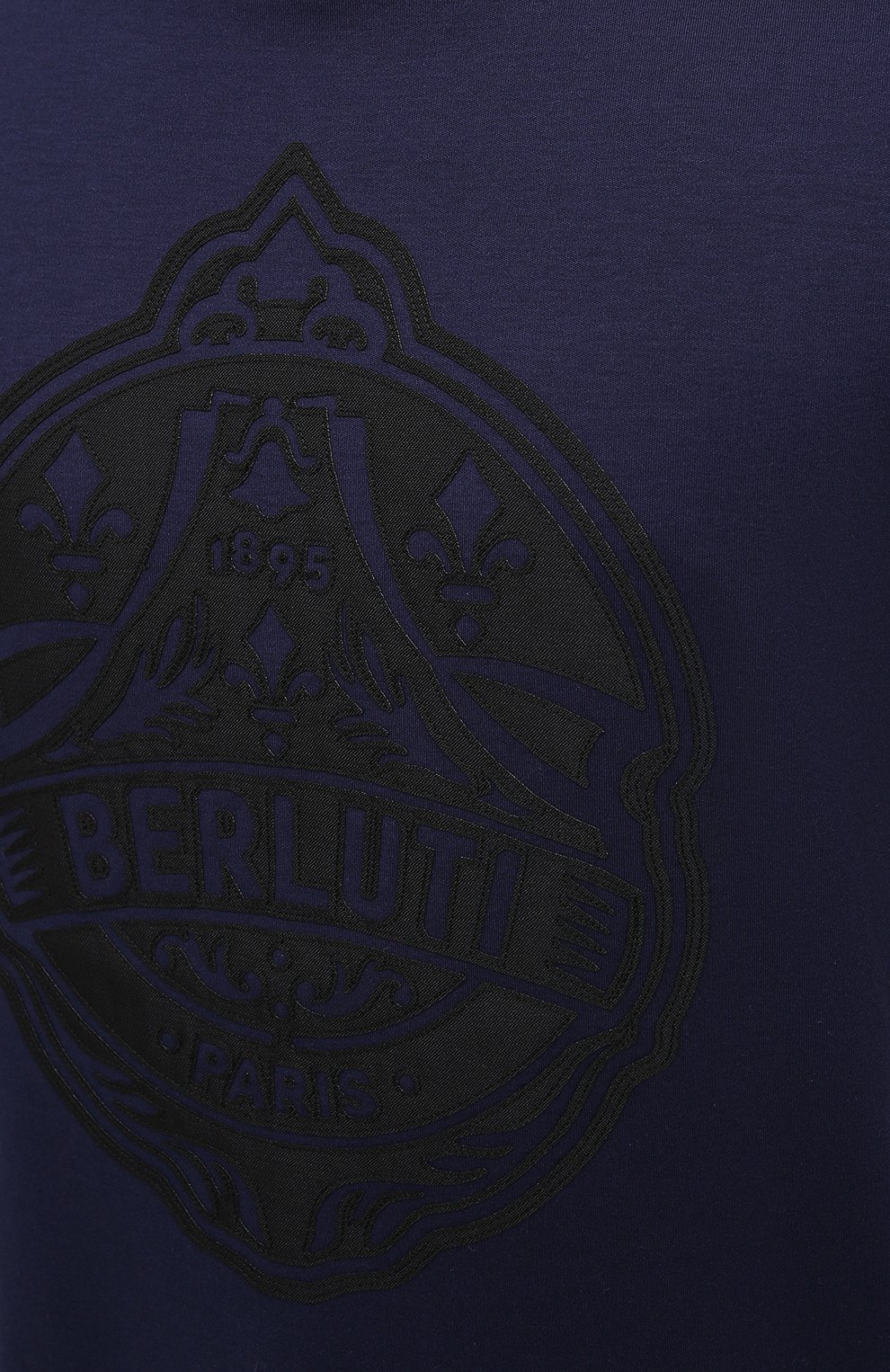 Хлопковая футболка BERLUTI, арт. R18JRS51-006, фото 5