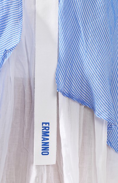 Юбка из смеси хлопка и шелка ERMANNO ERMANNO SCERVINO, арт. 46T GN18 RIG, фото 5