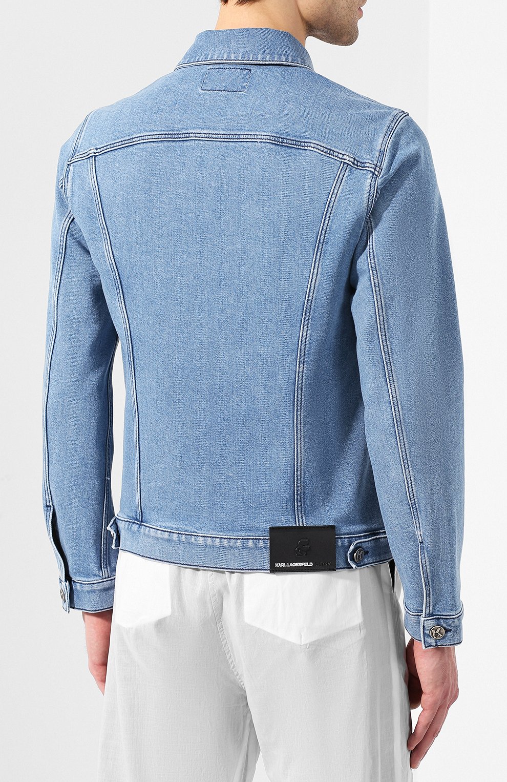 Джинсовая куртка KARL LAGERFELD DENIM, арт. KLMJ0001 08769-W3, фото 4