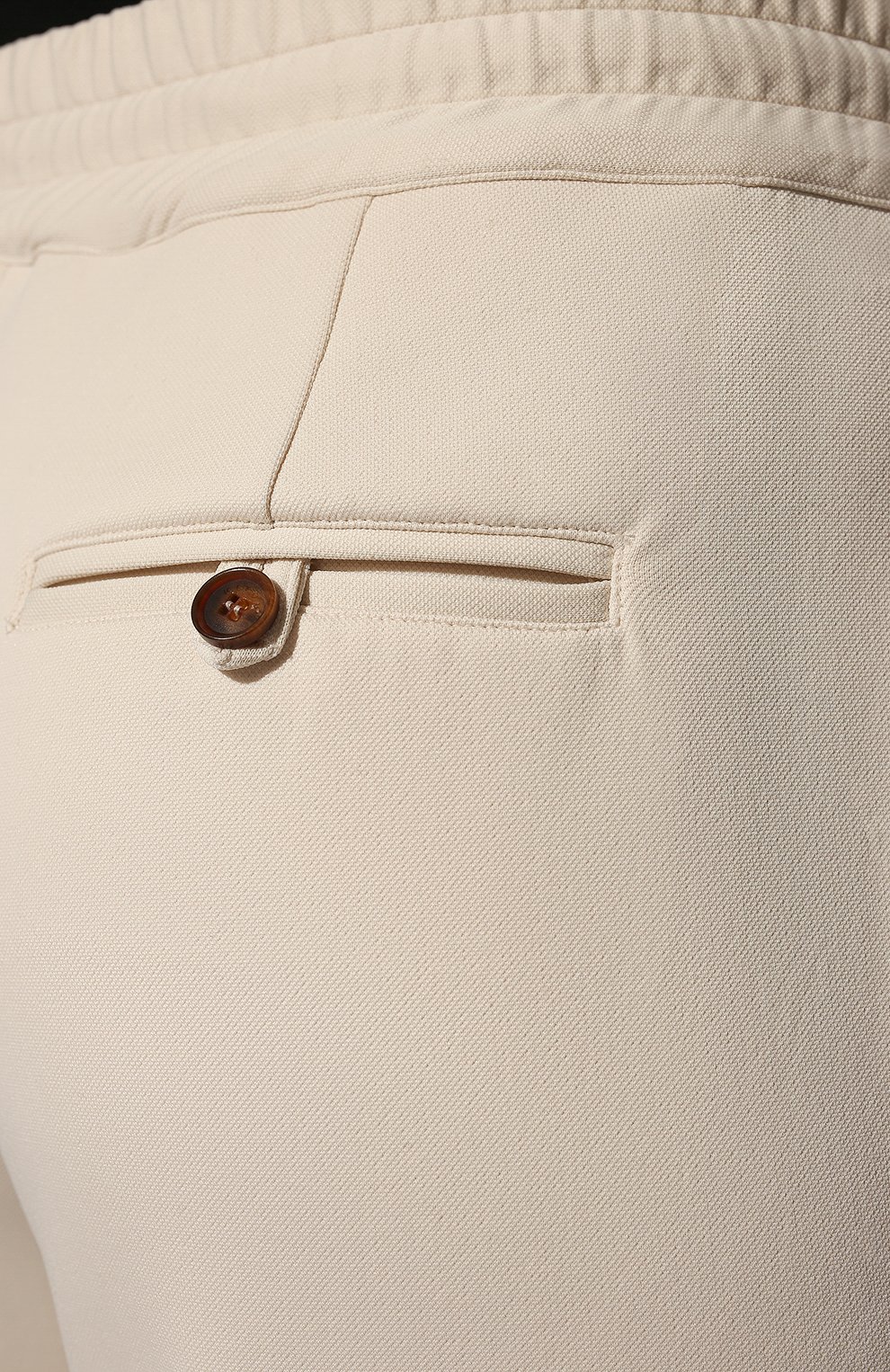 Брюки KITON кремового цвета по цене 79950 руб., арт. D48122K0589B, фото 5 Брюки KITON, арт. D48122K0589B, фото 5