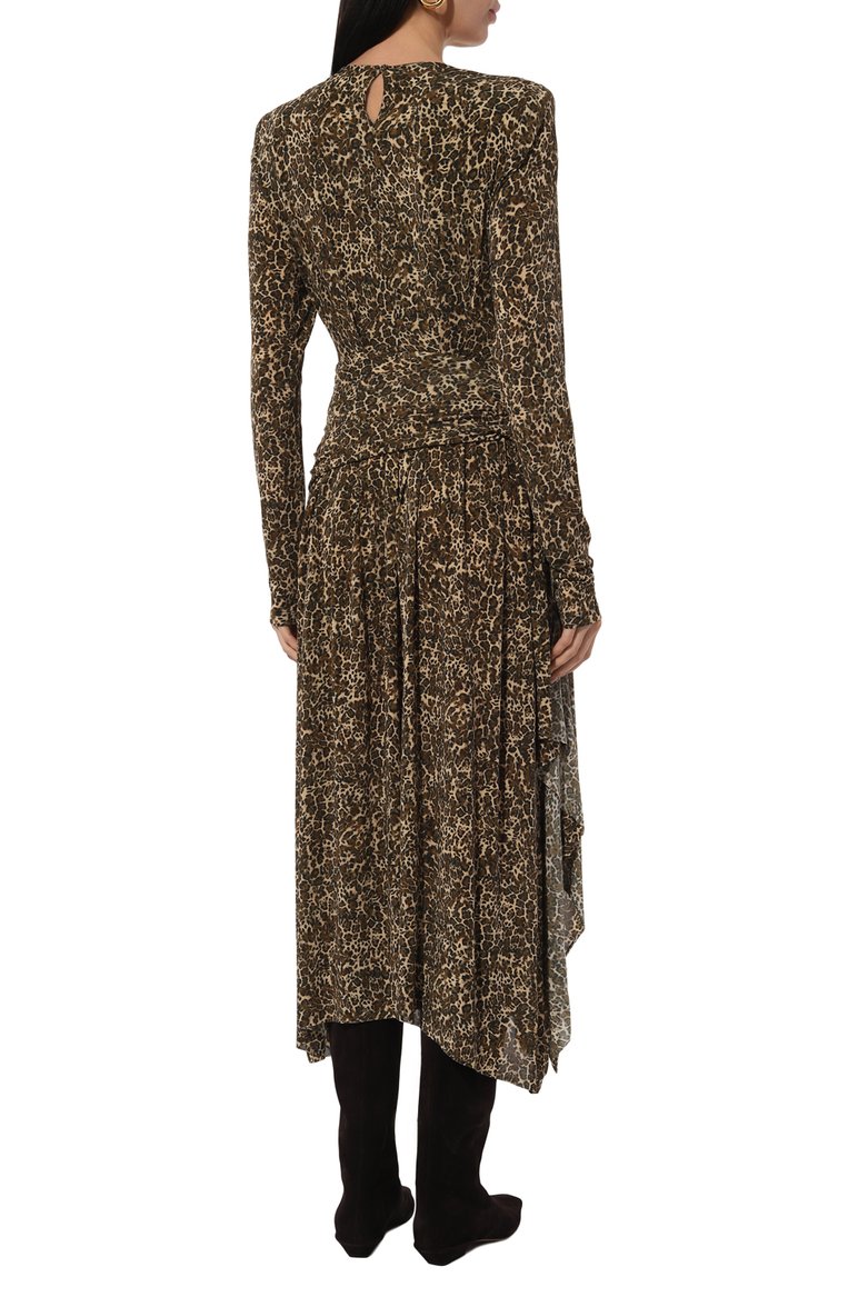 Платье из вискозы ISABEL MARANT, арт. 24H/R00617FA-B4K02I, фото 4