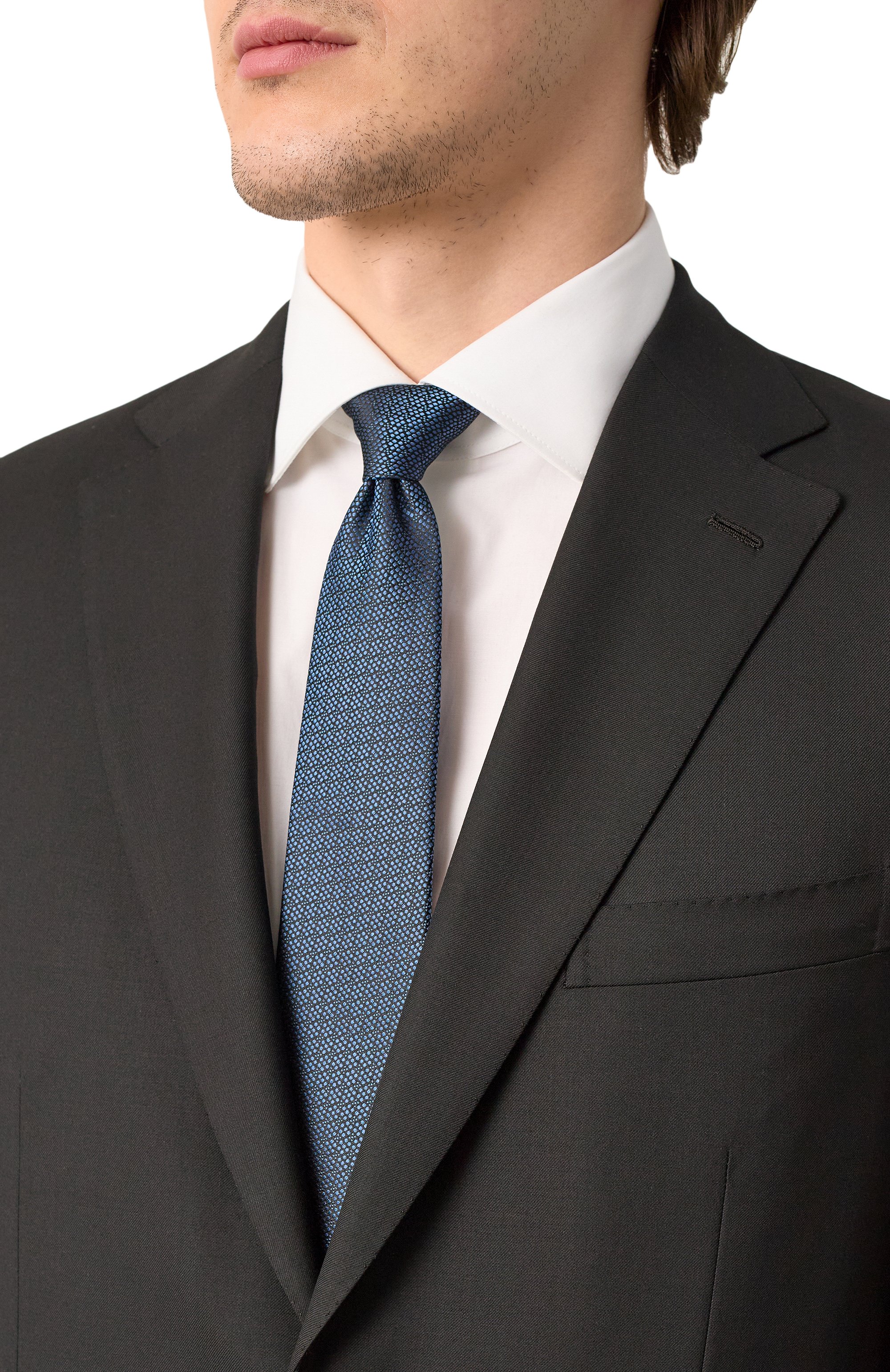 Шелковый галстук CANALI, арт. 18/HJ04231, фото 2