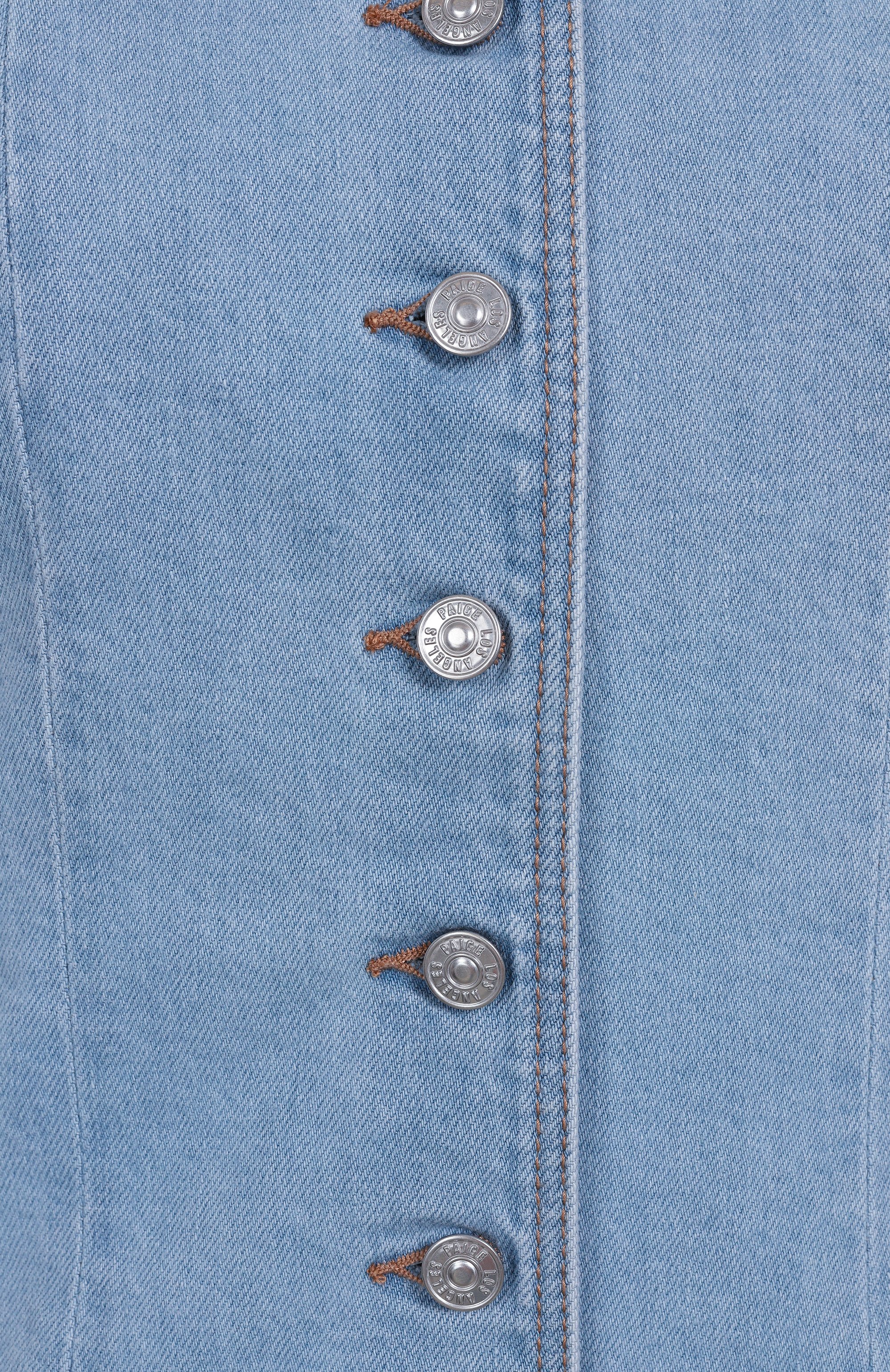 Джинсовый жилет PAIGE, арт. 1F94635-B975, фото 6