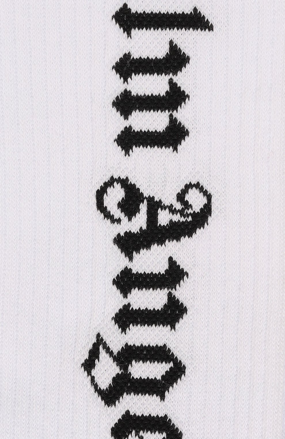 Хлопковые носки PALM ANGELS, арт. PMRA001C99FAB0020110, фото 2