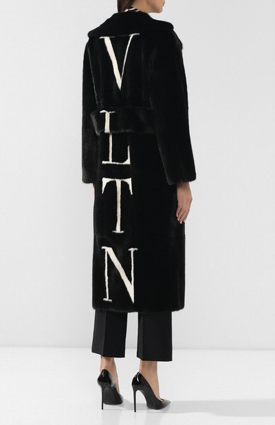 Шуба из меха норки VALENTINO, арт. SF3FA7751CF, фото 4
