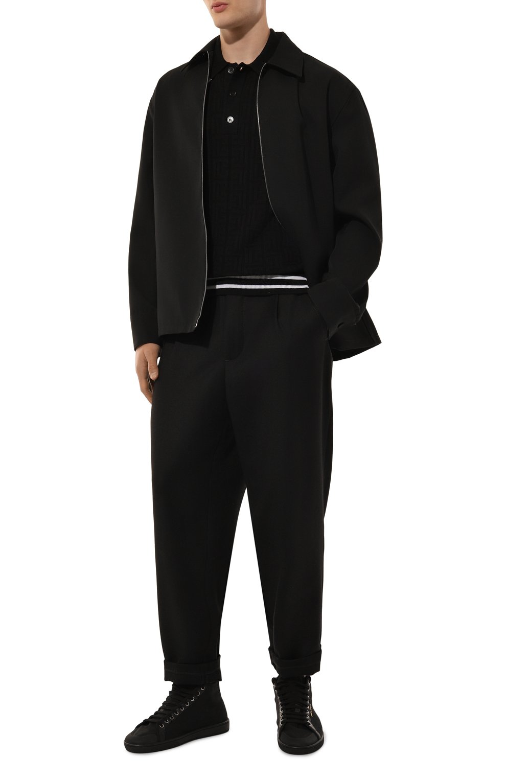 Текстильные кеды court сlassic sl/39 SAINT LAURENT, арт. 669360, фото 2