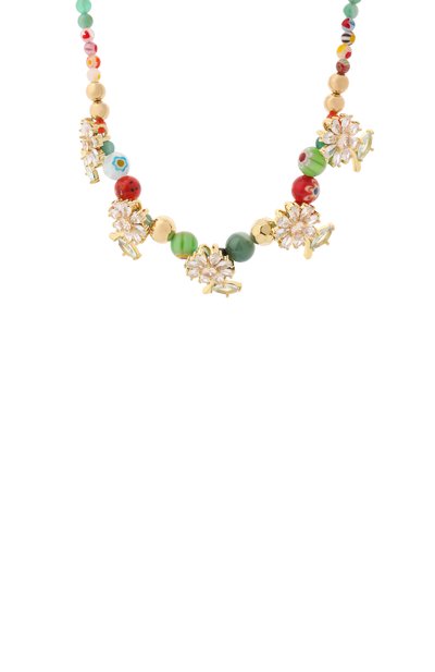 Колье ANTON HEUNIS разноцветного цвета по цене 28350 руб., арт. MLR1.04, фото 3 Колье ANTON HEUNIS, арт. MLR1.04, фото 3