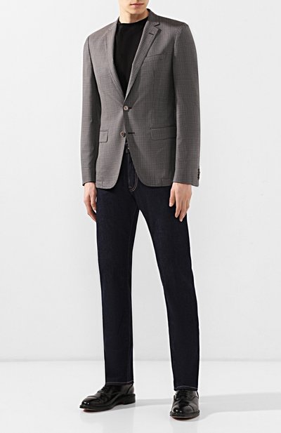 Шерстяной пиджак BOSS, арт. 50412108, фото 2