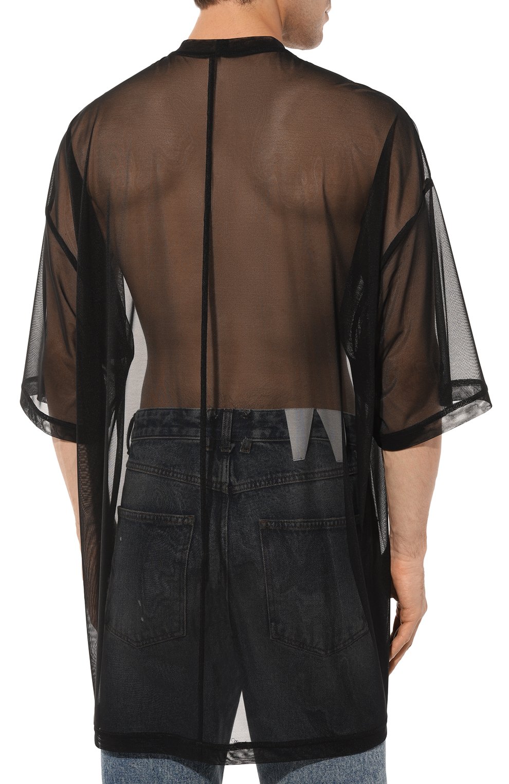 Футболка rick owens x champion RICK OWENS, арт. CM02C9230/CHMNET, фото 4