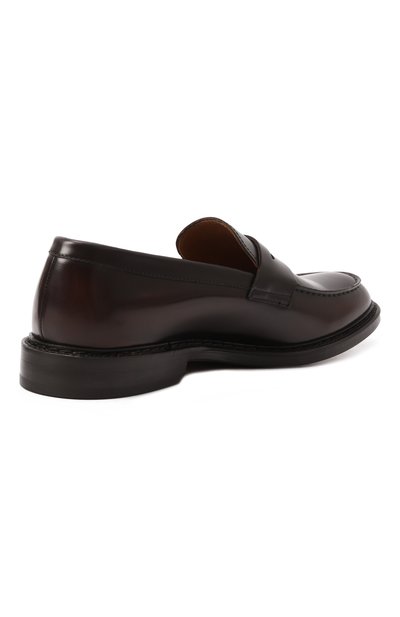 Кожаные пенни-лоферы DOUCAL'S, арт. DU2405PH0EUY007T, фото 5