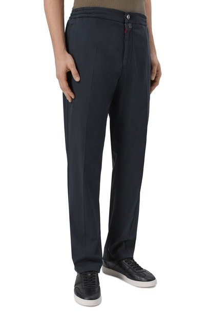 Брюки из хлопка и шелка KITON, арт. UPLACRK0607H, фото 3