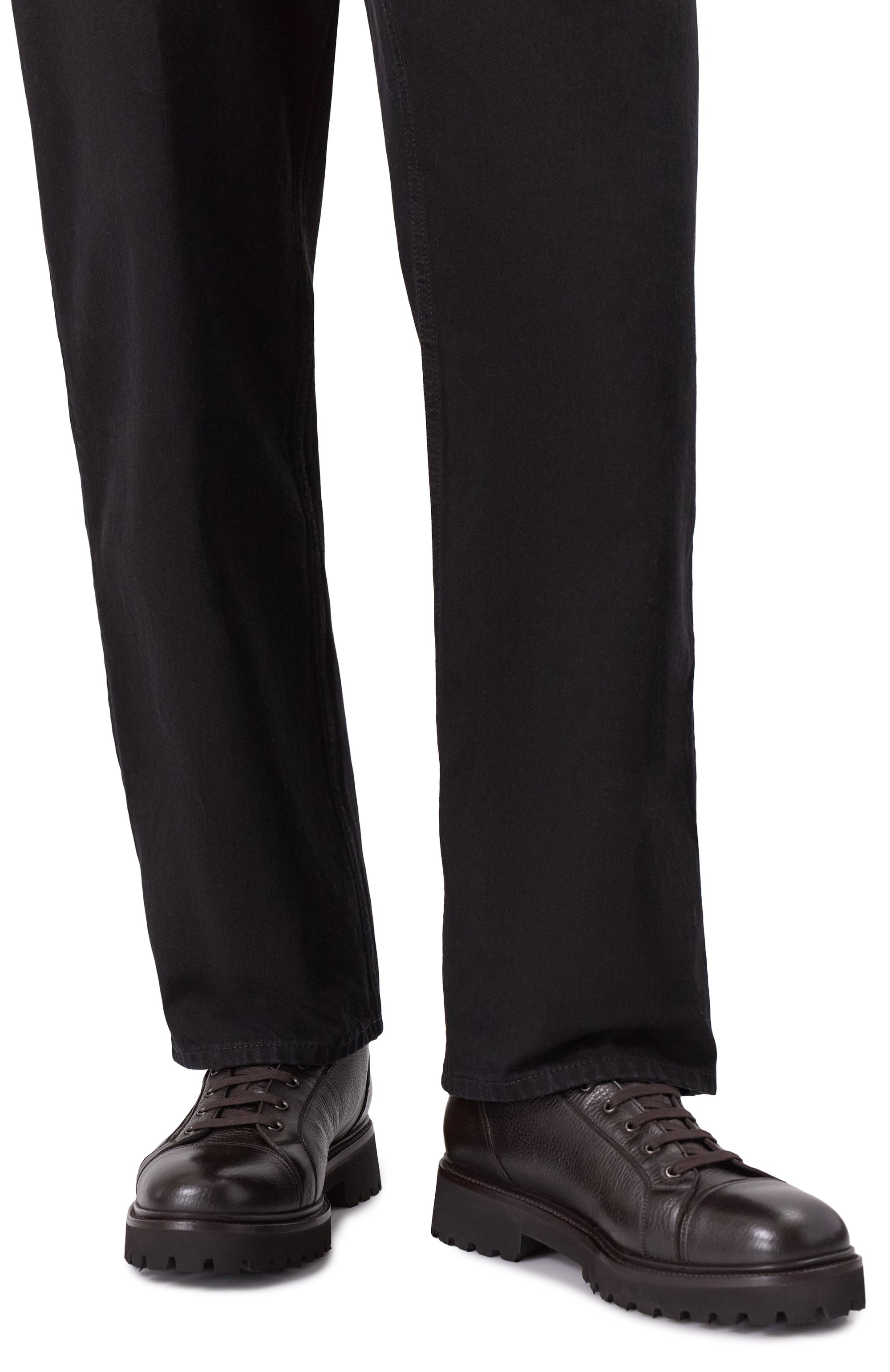 Кожаные ботинки W.GIBBS, арт. 0672001/CERV0 VACCHETTA FUR_NAPPA/SHI/EVA, фото 3