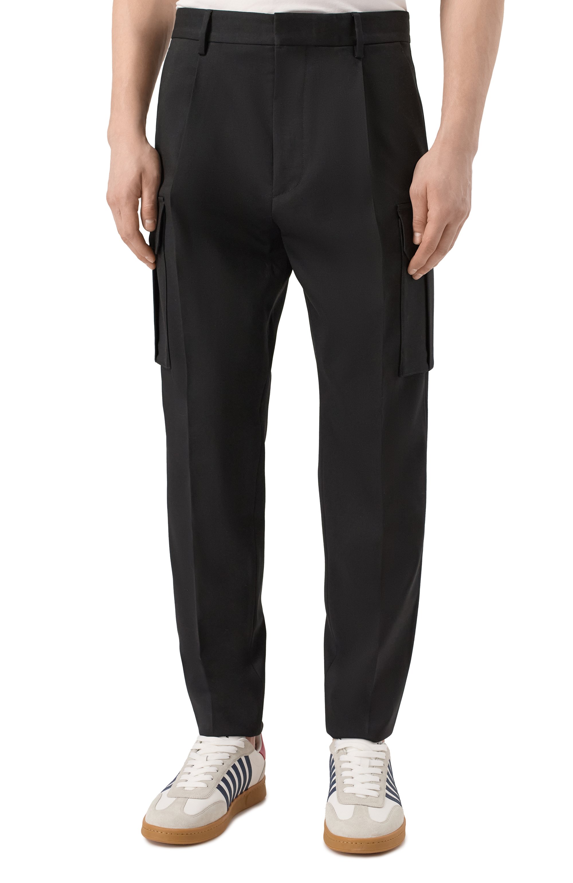 Шерстяные брюки-карго DSQUARED2, арт. S74KB1012/S42916, фото 3