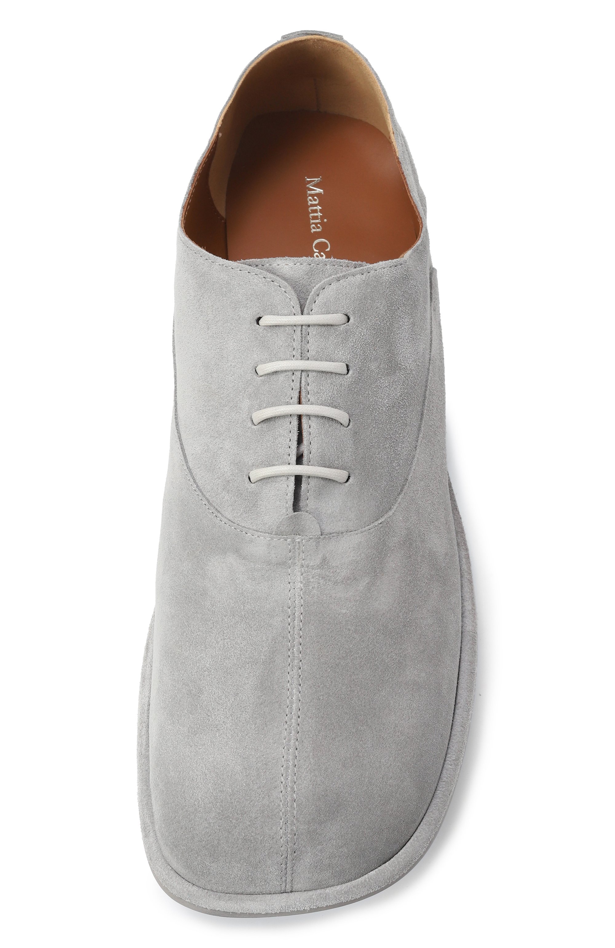 Замшевые оксфорды MATTIA CAPEZZANI, арт. M2475/CR0STA, фото 6