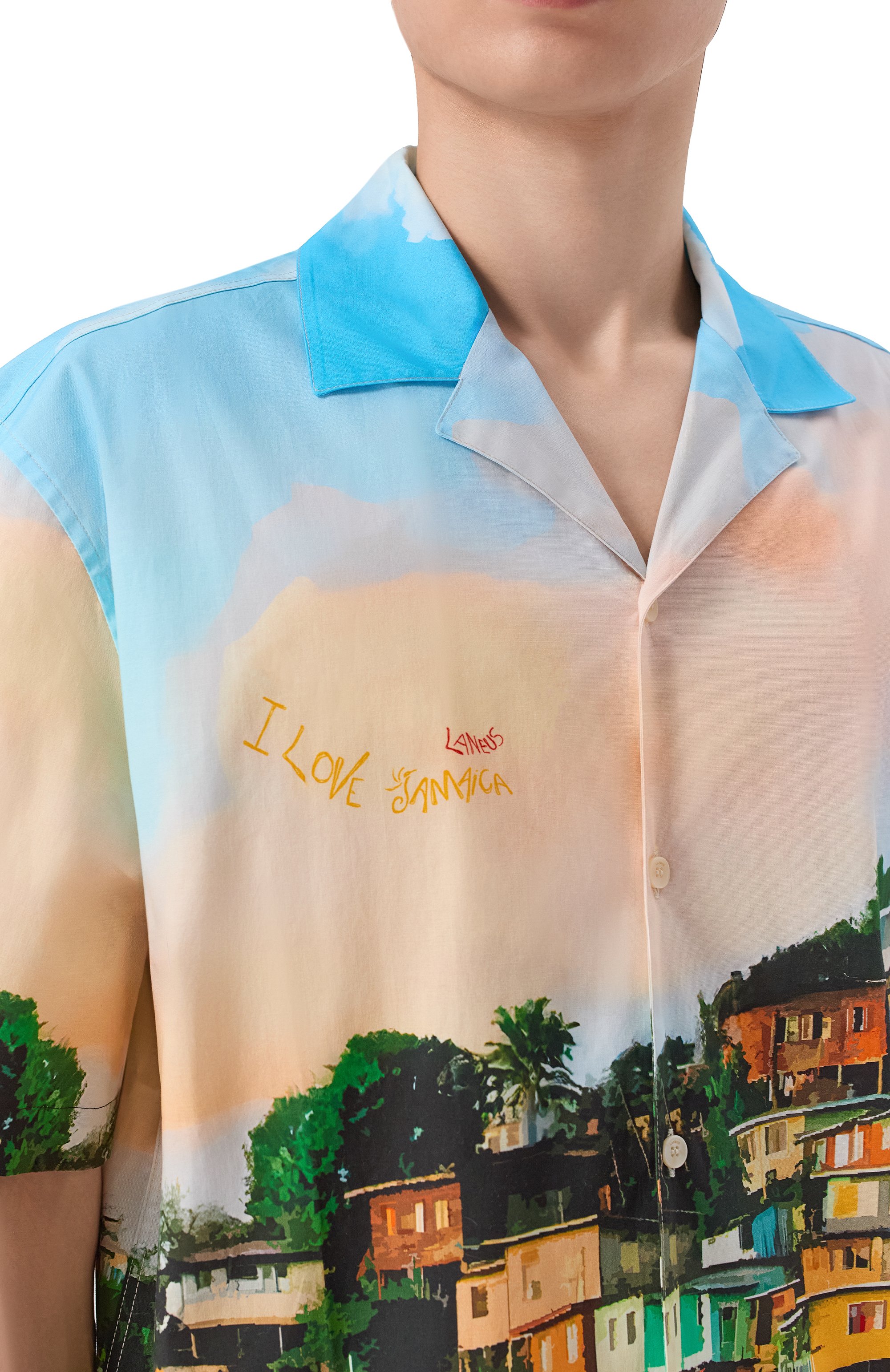 Хлопковая рубашка LANEUS, арт. S6LAMASI208, фото 5