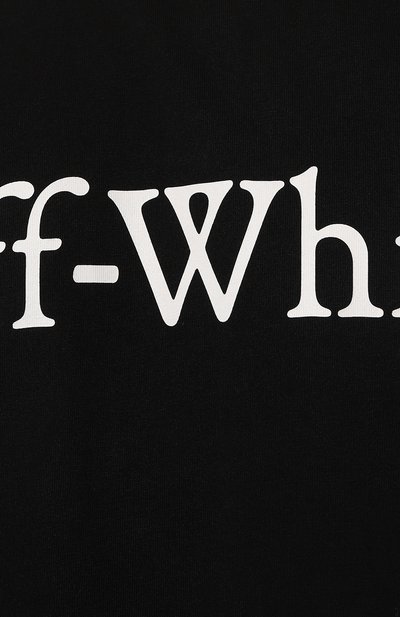 Хлопковая футболка OFF-WHITE, арт. 0MAA120C99JER008, фото 5