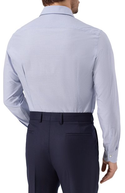 Хлопковая сорочка CANALI, арт. NCLX098/GR03630, фото 4