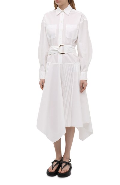 Платье JW ANDERSON белого цвета по цене 66850 руб., арт. DR0170 PG0388, фото 3 Платье JW ANDERSON, арт. DR0170 PG0388, фото 3