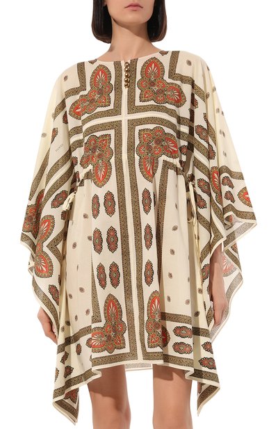 Хлопковая туника GUCCI, арт. 621037 ZAET1, фото 3