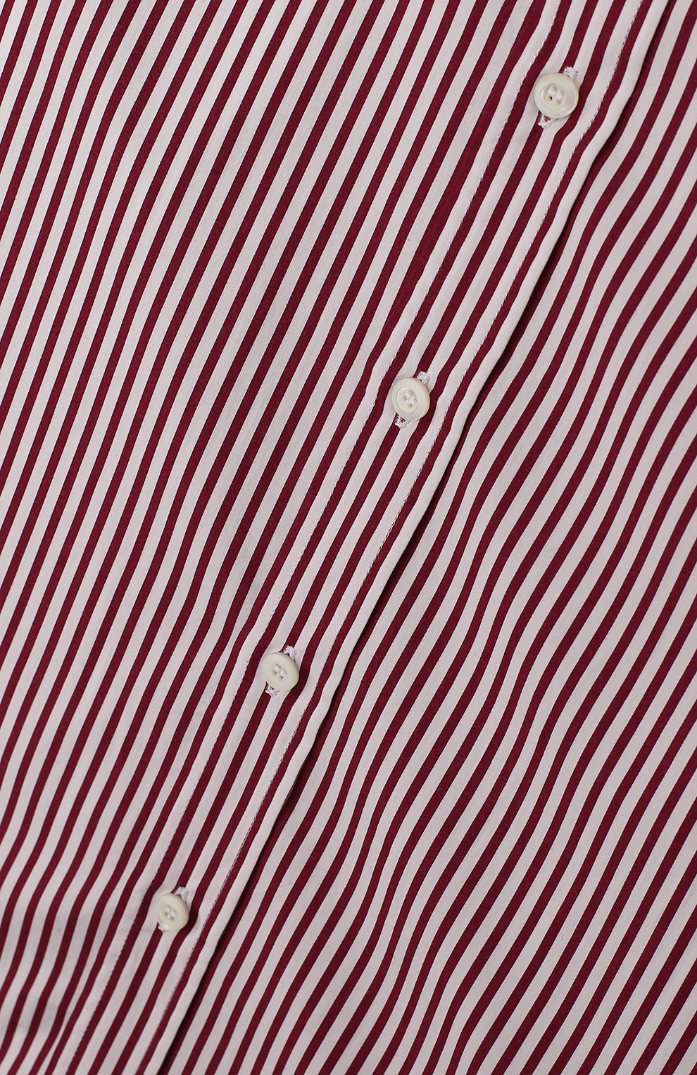 Хлопковая рубашка BRUNELLO CUCINELLI бордового цвета по цене 39650 руб., арт. BN6003008B, фото 3 Хлопковая рубашка BRUNELLO CUCINELLI, арт. BN6003008B, фото 3
