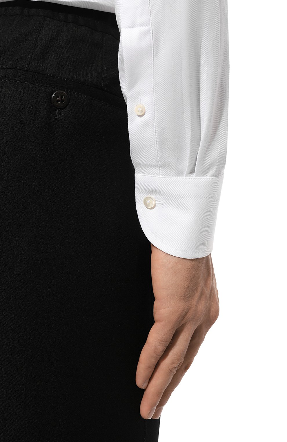 Хлопковая сорочка CANALI, арт. NCLX018/GR03300, фото 6