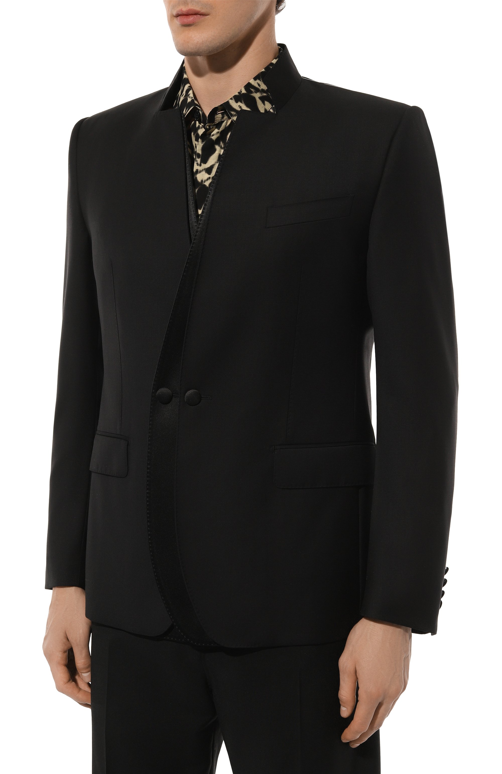 Шерстяной пиджак DOLCE & GABBANA, арт. G2UH4T/FU21E, фото 4