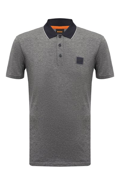 Хлопковое поло BOSS ORANGE, арт. 50497139, фото 1