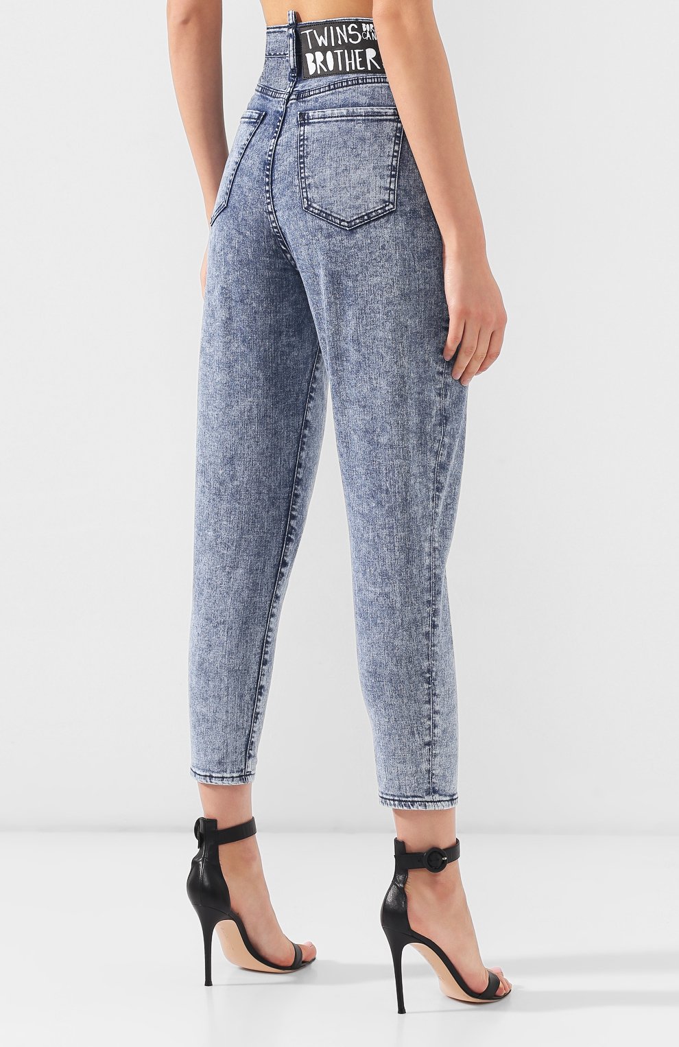 Джинсы с завышенной талией DSQUARED2, арт. S72LB0176/S30342, фото 4