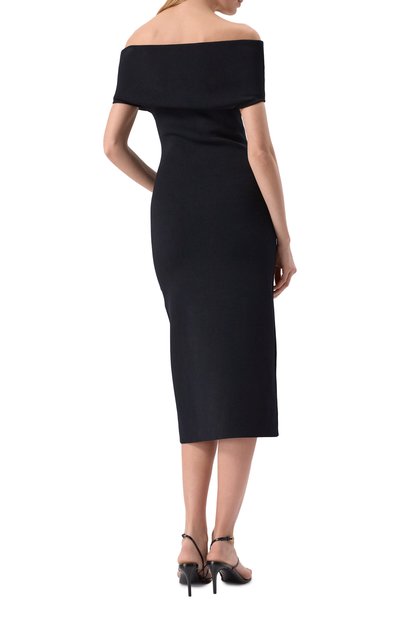 Платье из вискозы TOTEME, арт. 251-WRD0158-YA0137, фото 4