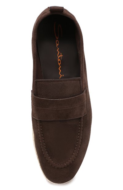 Замшевые эспадрильи SANTONI, арт. MGML16579JQ5SUEET50, фото 5