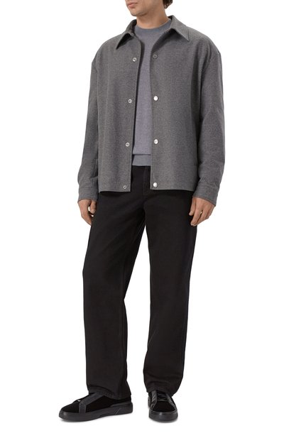 Текстильные кеды gary BOSS, арт. 50551669, фото 2