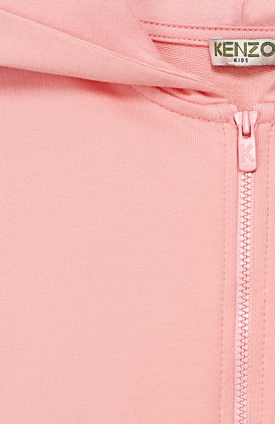 Хлопковый кардиган с капюшоном KENZO, арт. KN17058/3A-6A, фото 3