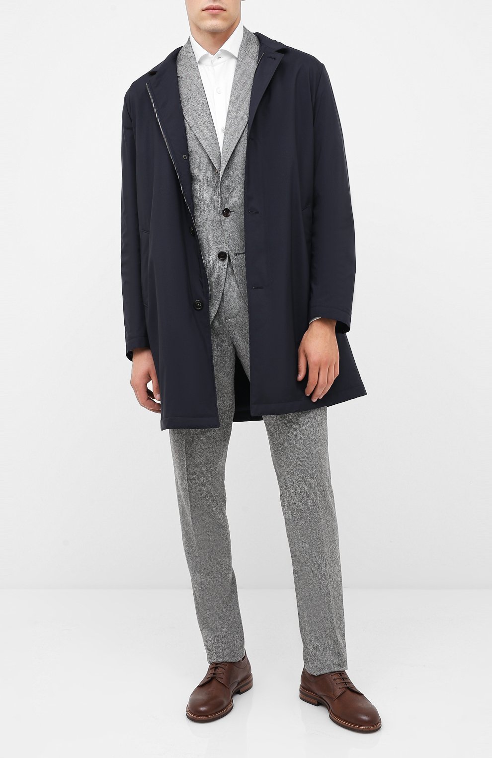 Костюм из шерсти и кашемира BRUNELLO CUCINELLI, арт. MN466LDNHA, фото 1